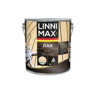 Лак алкид LINNIMAX Яхтный шелк-матовый 9 л
