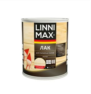 Лак алкид LINNIMAX для паркета и полов глянец 0,75 л