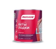 Лак алкид PARADE L20 яхтный п/мат 0,75 л (0006112)