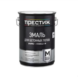 Эмаль акрил для бетон полов Престиж серая 6 кг