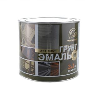 Грунт-эмаль Радуга 1,9 кг белая