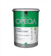 Эмаль акриловая Ореол универ матовая белая 1,1 кг