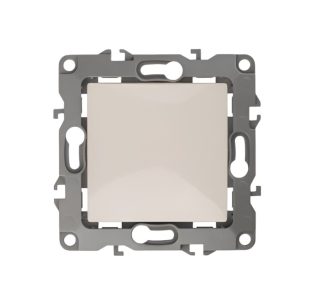 Выключатель ЭРА Schuko 1 кл ОУ слон кость проходной