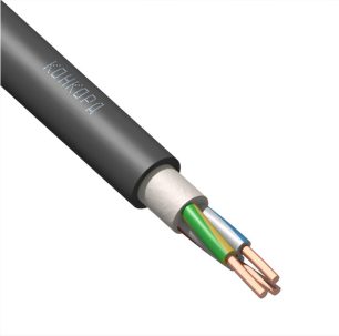 Кабель ВВГнг(А)-LS 3х1.5 ОК (N PE)0.66кВ (бухта 100м) (м) Конкорд 204