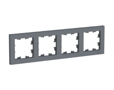 ATLASDESIGN 4-постовая РАМКА универсальная Грифель УЦЕНКА