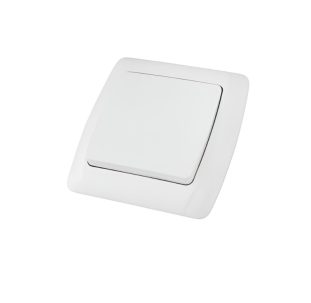 Выключатель ВС10-1-0 -КБ 1КЛ с/у белый