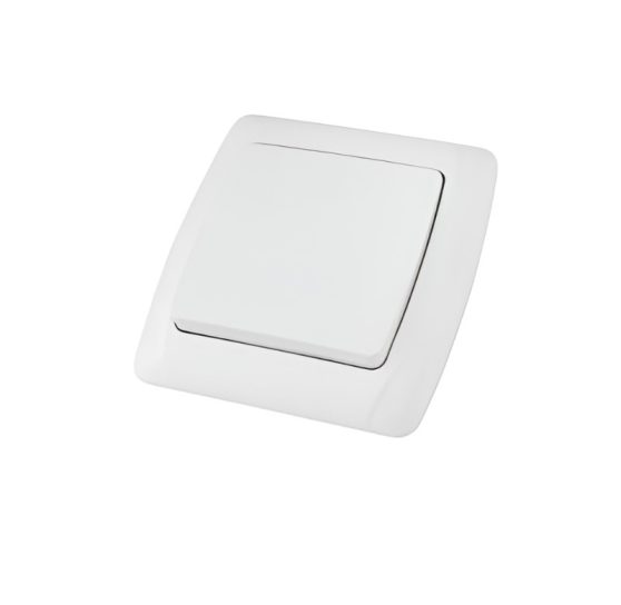 Выключатель ВС10-1-0 -КБ 1КЛ с/у белый