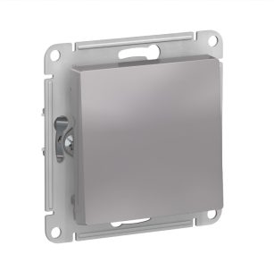 ATLASDESIGN 1-клавишный ВЫКЛЮЧАТЕЛЬ сх 1 10АХ механизм алюминий