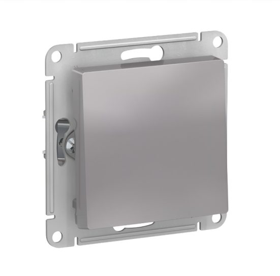 ATLASDESIGN 1-клавишный ВЫКЛЮЧАТЕЛЬ сх 1 10АХ механизм алюминий