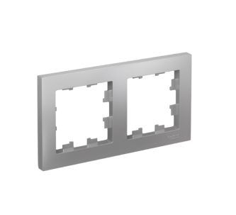 ATLASDESIGN 2-постовая РАМКА универсальная алюминий