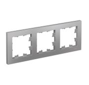 ATLASDESIGN 3-постовая РАМКА универсальная алюминий