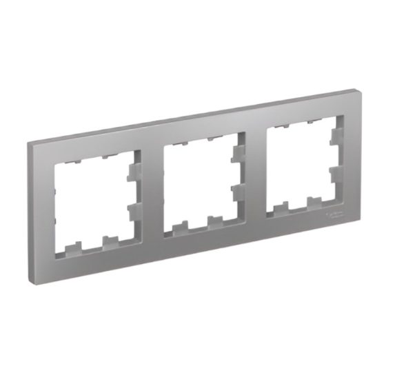 ATLASDESIGN 3-постовая РАМКА универсальная алюминий