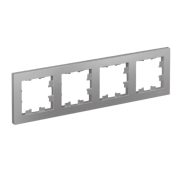 ATLASDESIGN 4-постовая РАМКА универсальная алюминий