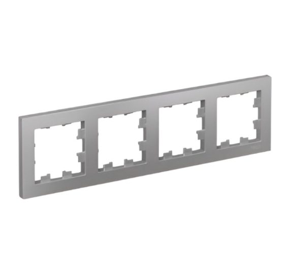 ATLASDESIGN 4-постовая РАМКА универсальная алюминий