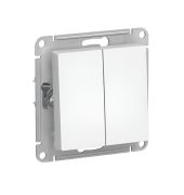 ATLASDESIGN 2-клавишный ВЫКЛЮЧАТЕЛЬ сх 5 10АХ механизм лотос