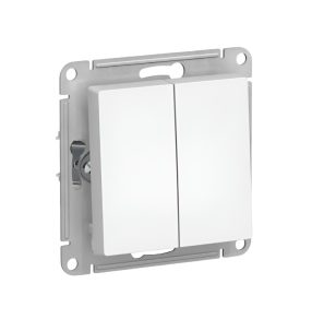 ATLASDESIGN 2-клавишный ВЫКЛЮЧАТЕЛЬ сх 5 10АХ механизм лотос