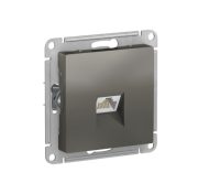 ATLASDESIGN РОЗЕТКА компьютерная RJ45 кат 5Е механизм Сталь