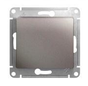 Переключатель 1-кл платина GLOSSA