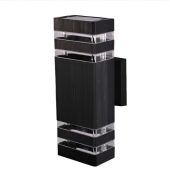 Светильник садовый LE GL4 E27х2 настенный черный