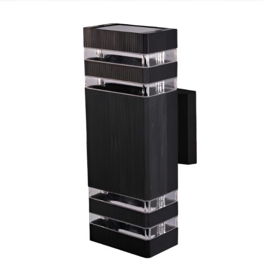 Светильник садовый LE GL4 E27х2 настенный черный