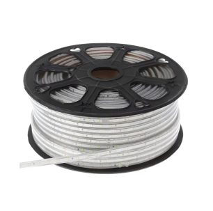 Лента с/д LE 2835-120 9,6Вт 3000K IP67 220В (50м) УЦЕНКА