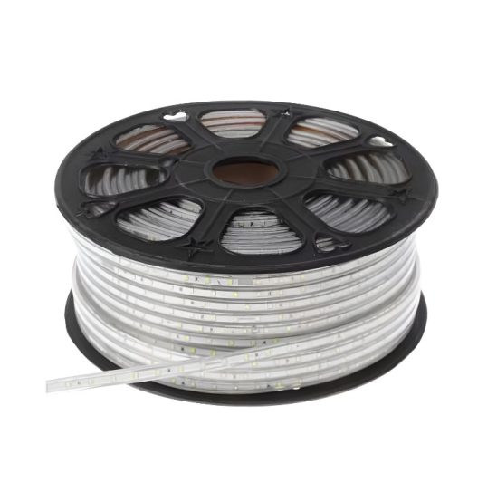 Лента с/д LE 2835-120 9,6Вт 3000K IP67 220В (50м) УЦЕНКА