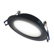 Светильник с/д точечный LE LED DLRL WH 10W D94 4000K (100), цв: черный УЦЕНКА