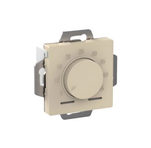 ATLASDESIGN термостат электр теплого пола с датчиком 10А бежевый