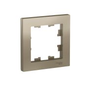 ATLASDESIGN 1-постовая РАМКА шампань