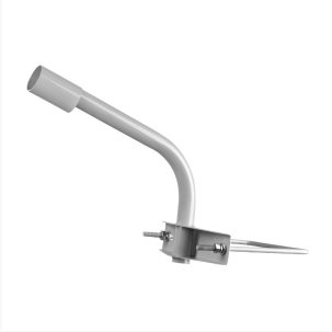 Кронштейн для уличных светильников L=350мм d=48мм с 1 хомутом серый на опору SPP-AC3-0-350-048 ЭРА