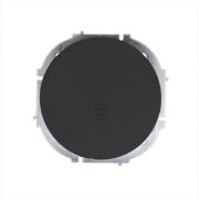 Выключатель 1кл Lezard проходной черный бархат О/У