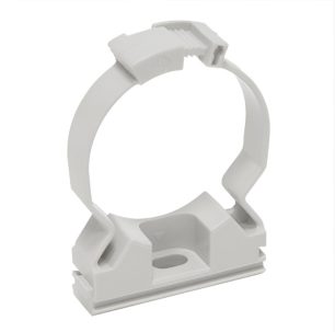 Держатель хомутный серый CFC32 ELASTA IEK (50/1000)