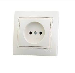 Розетка Lezard Мира крем с/з