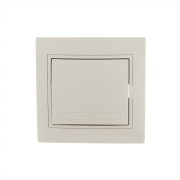 Выключатель 1кл Lezard Мира крем