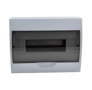 Бокс ЩРН-П 12 модулей настен пластик бел IP41 (1/8)