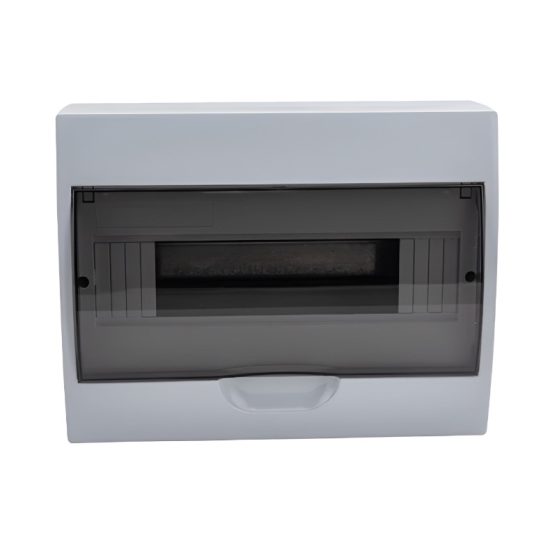 Бокс ЩРН-П 12 модулей настен пластик бел IP41 (1/8)