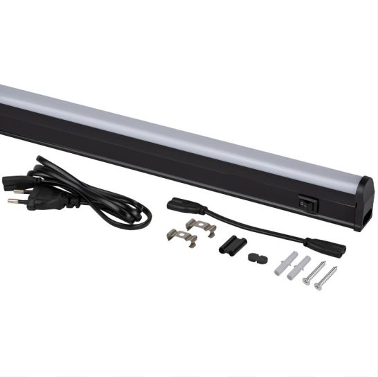 Светильник линейный Эра LED LLED-01-1416W-4000К L=1174 мм с выкл черный