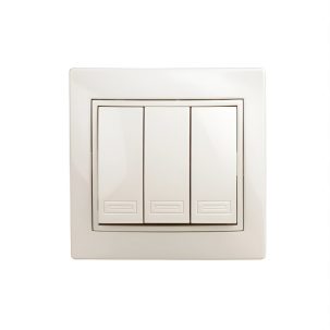 Выключатель Intro 3КЛ СУ Plano сл кость 1-106-02 10АХ-250В