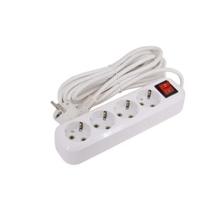 Удлинитель LEEK 4-х местный 7м с/з 16А (3х1)