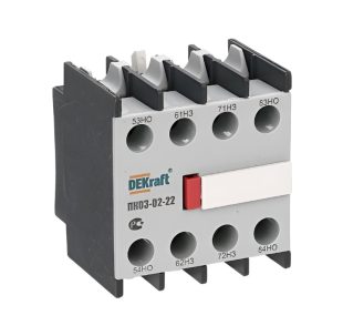 Приставка контактная ПК03-02-22 лицевая установка 2НО+2НЗ