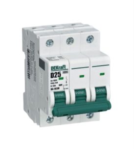 Выключатель автоматический 3P 20АD 6кА ВА-103M