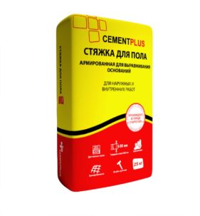 Стяжка для пола CEMENTPLUS 25 кг (56 меш)