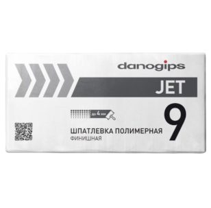 Шпатлевка полимерная Dano Jet9 20кг