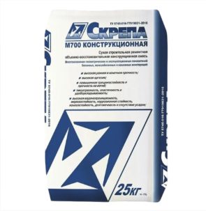 Смесь ремонтная Скрепа М700 (25кг)