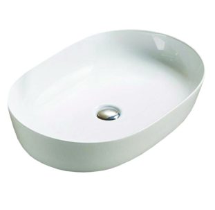 Раковина накладная Azario 600x415x135 AZ-2143P SP