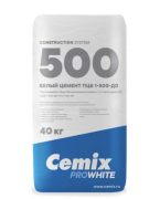 Цемент Белый Cemix М-500 - Д0 40 кг (35 меш)