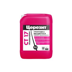 Грунтовка укр. д/впит осн. СТ 17/10 10л Церезит транспарант
