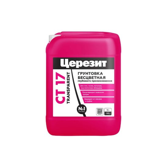 Грунтовка укр. д/впит осн. СТ 17/10  10л Церезит транспарант