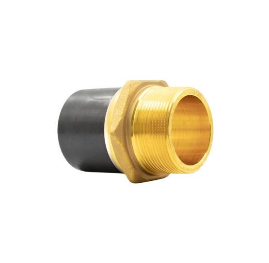 Переход пэ/латунь 50х1 1/2 мм ПЭ 100 SDR 11 с внутренней резьбой NTG