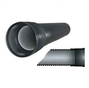 Труба КОРСИС DN/OD 160 SN8 L=12m с муфтой и упл кольцами